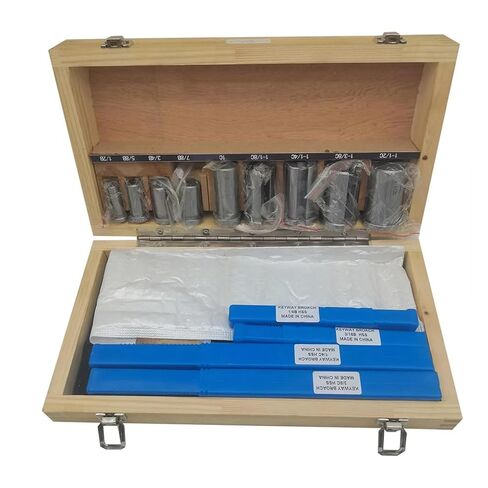 18 قطعة مجموعة Keyway Broach HSS أداة القطع Keyway للمخرطة ذات الحجم المتري مع البطانات والحشوات الهندسية الدقيقة in Kuwait