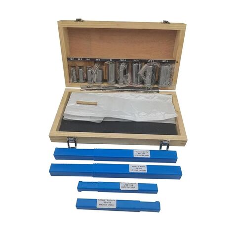 18 قطعة مجموعة Keyway Broach HSS أداة القطع Keyway للمخرطة ذات الحجم المتري مع البطانات والحشوات الهندسية الدقيقة in Kuwait