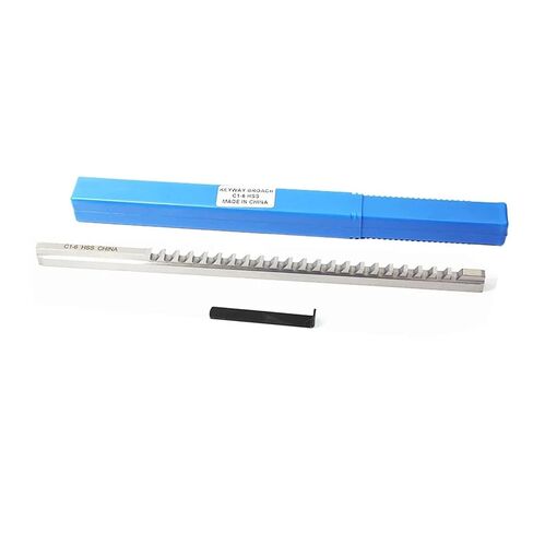 HSS 6mm C1 Push-Type Keyway Broach Metric Size Cutting Tool Precision Engineering in Kuwait