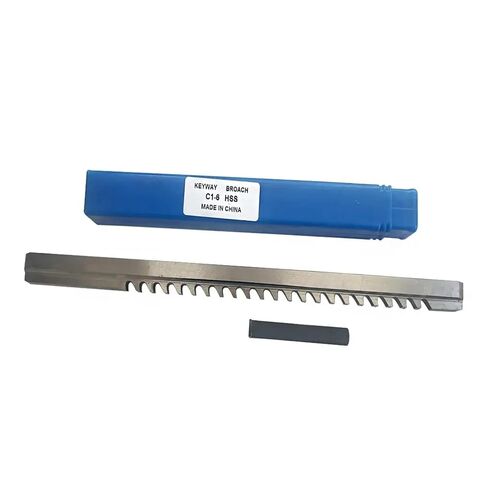 HSS 6mm C1 Push-Type Keyway Broach Metric Size Cutting Tool Precision Engineering in Kuwait