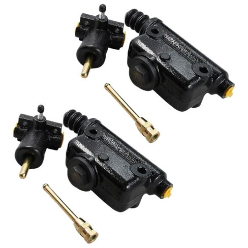 Brake Master and Slave Cylinder Kit Compatible with Case 450B 450C 480 480B 480C 480D 580 580B 580C 850B in Kuwait