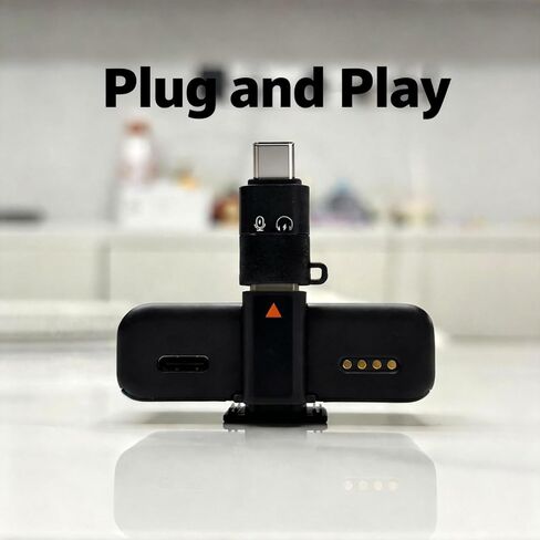 محول الهاتف المحمول من النوع C لجهاز استقبال DJI Mic 2، مع USB-C أنثى إلى ذكر، التوصيل والتشغيل، موصل ميكروفون لاسلكي بديل للهواتف الذكية/الكمبيوتر الشخصي/الكمبيوتر اللوحي in Kuwait