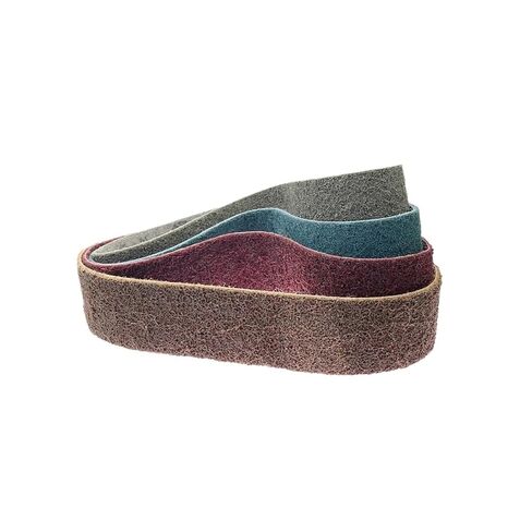 1 piece Non-Woven Nylon Abrasive Sanding Belt Very Coarse Grinding(Blue P400,2000 x 50 mm) in Kuwait