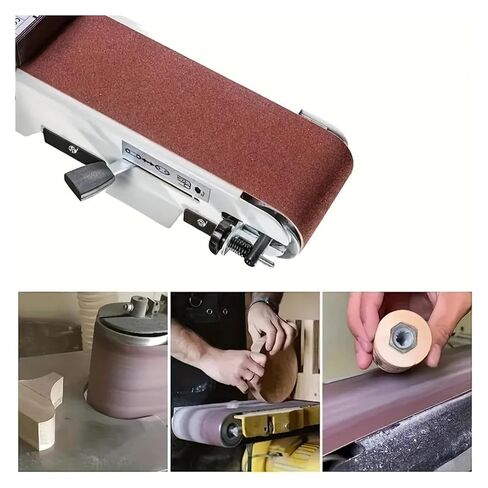 10PCS/Set 533 * 75mm Sanding Belts 60-240 Grits Wood Soft Metal Polishing Sandpaper Abrasive Bands for Belt Sander Abrasive Tool(10pcs 180 Grit) in Kuwait