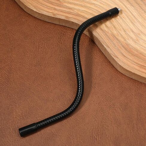 2 Pack 12" Gooseneck, Flexible Gooseneck Tube, 1/4"-20 Female to Male Thread Metal Extension Arm for Camera, Microphone, Phone Holder, Black in Saudi Arabia