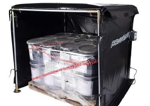 Powerblanket HB48-1200 Bulk Material Warmer, Hot Box Heater, 48 cu. ft. Heated Space, 1200W, 120V in Kuwait