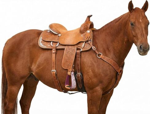 CHALLENGER Horse Western 5" Slanted Offset Angled Engraved Aluminum Show Stirrups 51227 in Saudi Arabia