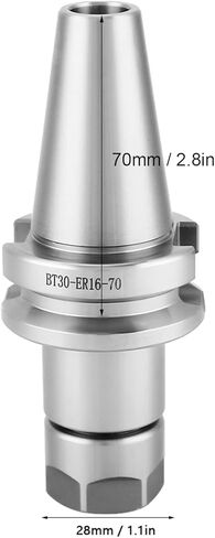 Garosa Balance Collet Chuck BT30 ER16 70 حامل مطحنة CNC عالي السرعة من الفولاذ الكربوني 10000 دورة في الدقيقة للتصنيع in Kuwait