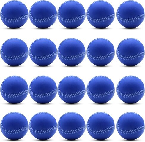 Magicorange Baseball,Foam Baseballs Training Baseballs Unmarked Practice Baseball for Hitting, Soft Toss, Batting, Fielding, Pitching in Kuwait