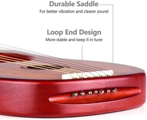 Vaguelly 10Pcs Lyre Strings Replacement Kit Steel Strings for Lyre Harp Accessories Enhance Sound Sweetness and Resonance for Musicians in Kuwait