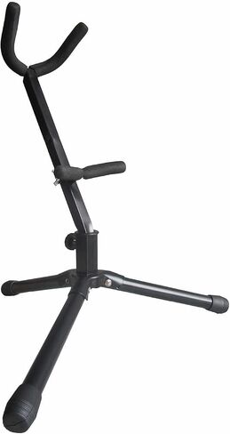 Alto/Tenor Saxophone Stand,Portable Folding Saxophone Stand,Musical Instrument Accessories,with Non-Slip Feet and Padded Holder,for Stage and Travel in Kuwait
