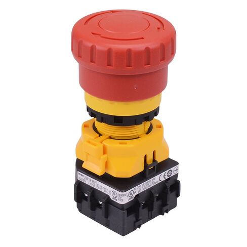 1 قطعة XW1E-BV404MFR 413 مفتاح إيقاف الطوارئ 22 مللي متر توقف الطوارئ 404MR in Kuwait
