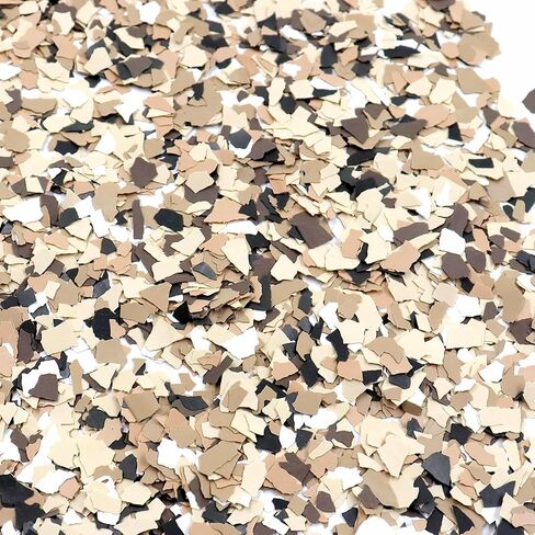 Epoxy Floor Flakes 2Lb, Decorative Floor Coating Flakes for Epoxy Flooring Surfaces Epoxy Flakes for Garages & Workshops, Commercial Spaces, Industrial Areas, Residential Use in Kuwait