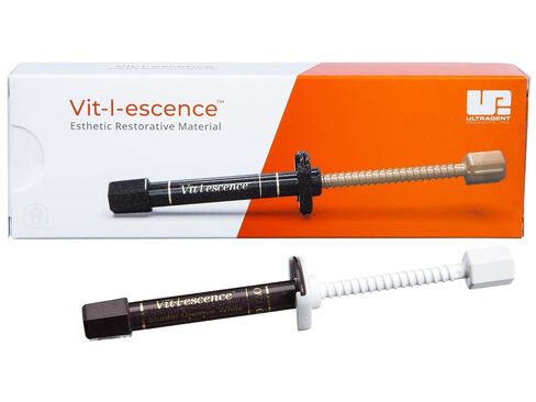Ultradent 1182 VIT-l-escence Esthetic Restorative Material Syringe Opaque White in Kuwait