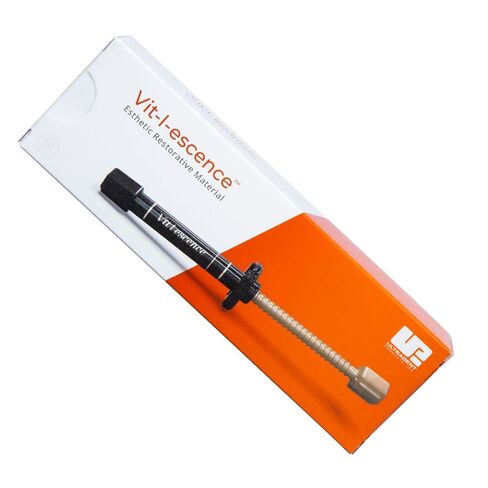 Ultradent 1182 VIT-l-escence Esthetic Restorative Material Syringe Opaque White in Kuwait