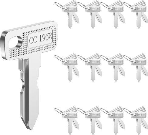 Panglong Club Car Key, Club Car Golf Cart Keys-10 or 25 PCS, Bulk of Club Car Key Fit 1984-UP Club Car Models, Club Car DS Precedent Tempo, OEM 1012505 in Kuwait
