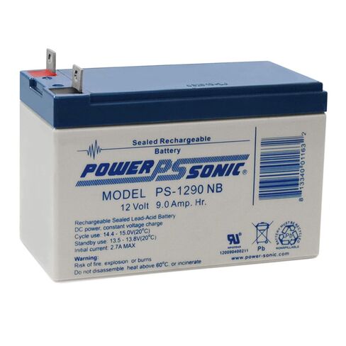 محطات بطارية الرصاص الحمضية المختومة Power Sonic PS1290NB 12v 9ah in Kuwait