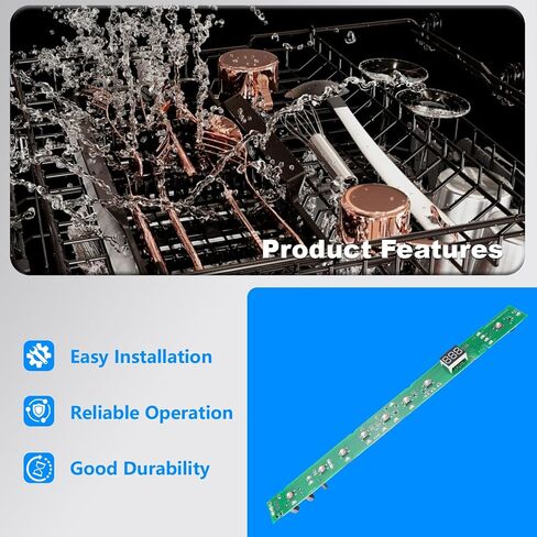 WD21X31902 WD21X23462 لوحة تحكم واجهة مستخدم غسالة الأطباق متوافقة مع غسالة أطباق GE GDF610 GDF620 GDF650 GDT625 GDT635 GDT655 GDT695 سلسلة تحل محل WD21X31902C WD21X26179 WD21X32000 إلخ. in Kuwait