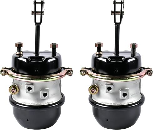 2-Pack Type 30/30 Air Brake Chamber Welded Clevis 3" Long Stroke 3030 Replacement for Haldex GC3030LCW Bendix NT3030ELS-WC Freightliner HDX1373030215 (Replace# TR3030CLS-WC) in Kuwait