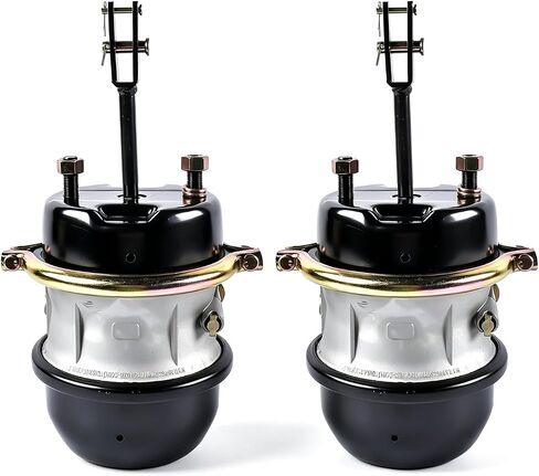 2-Pack Type 30/30 Air Brake Chamber Welded Clevis 3" Long Stroke 3030 Replacement for Haldex GC3030LCW Bendix NT3030ELS-WC Freightliner HDX1373030215 (Replace# TR3030CLS-WC) in Kuwait