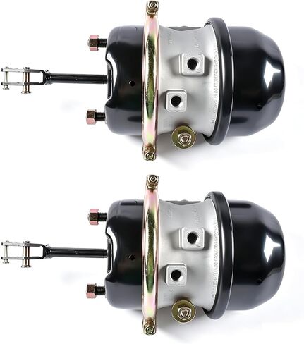 2-Pack Type 30/30 Air Brake Chamber Welded Clevis 3" Long Stroke 3030 Replacement for Haldex GC3030LCW Bendix NT3030ELS-WC Freightliner HDX1373030215 (Replace# TR3030CLS-WC) in Kuwait