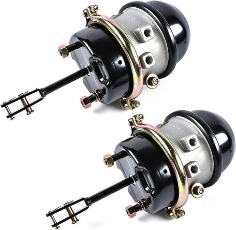 2-Pack Type 30/30 Air Brake Chamber Welded Clevis 3" Long Stroke 3030 Replacement for Haldex GC3030LCW Bendix NT3030ELS-WC Freightliner HDX1373030215 (Replace# TR3030CLS-WC) in Kuwait