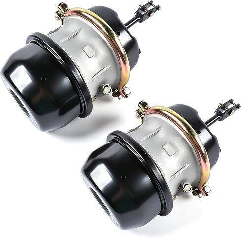 2-Pack Type 30/30 Air Brake Chamber Welded Clevis 3" Long Stroke 3030 Replacement for Haldex GC3030LCW Bendix NT3030ELS-WC Freightliner HDX1373030215 (Replace# TR3030CLS-WC) in Kuwait