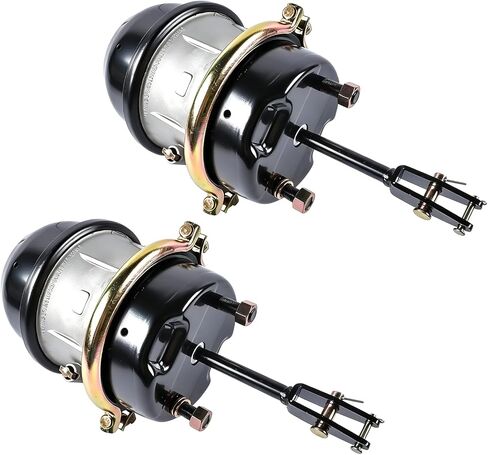 2-Pack Type 30/30 Air Brake Chamber Welded Clevis 3" Long Stroke 3030 Replacement for Haldex GC3030LCW Bendix NT3030ELS-WC Freightliner HDX1373030215 (Replace# TR3030CLS-WC) in Kuwait