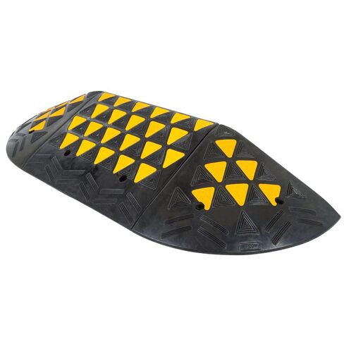 Guardian 8" Rubber Curb Ramp with Round End Caps in Kuwait