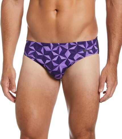 Nike Men's HydraStrong Transform Brief Swimsuit-Court Purple (Size 28) in Kuwait