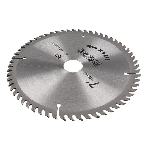 Fafeicy 7x60T 180mm منشار دائري 7.1in النجارة قطع القرص منشار قطع الخشب مع نصائح كربيد الأسنان البديلة للأعمال الخشبية والحرف اليدوية in Kuwait