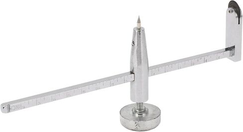 Dry Wall Circle Hole Cutter, Stainless Steel Round Hole Cutting Tool, Saw Circle Cutter Round Cutting Tool with Adjustable Pivot Point for Dry Wall Wood in Kuwait