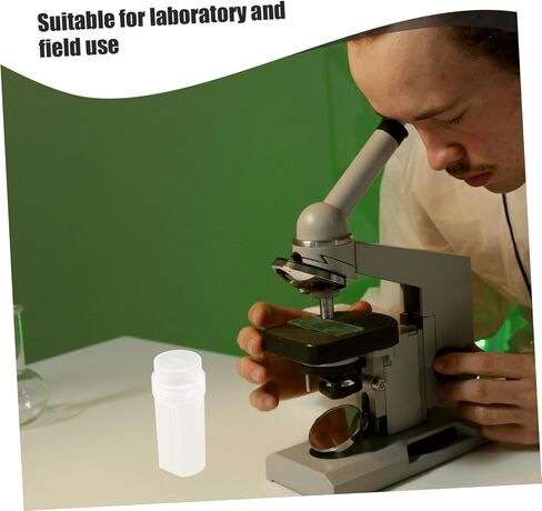 6pcs Laboratory Plastic Coplin Staining Jars with Lid 5-slide Capacity Staining Tanks Scientific and Educational Use in Kuwait