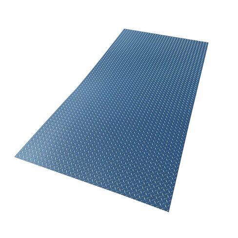 48" x 120" x .025" Thick Aluminum Diamond Plate Polished Sheet, 4 ft x 10 ft - 1/40th Thick, Rock Guard, Trailer, RV in Kuwait