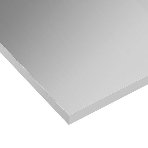 MANCHAP 2 PCS Aluminum Sheet, 8 x 11.8 x 0.47 Inch Thick Metal Flat 6061 Aluminum Plate Covered with Protective Film for DIY, Industrial, Crafting in Kuwait