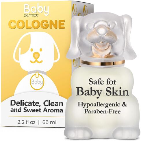 Zermat Boby | Baby Cologne Unisex Perfume |Paraben-Free, Hypoallergenic & Gentle Formula | Long-Lasting Powdery, Clean, Floral Perfume Violet & White Flowers | Perfumes para Bebes | 65ml /2.2oz in Saudi Arabia