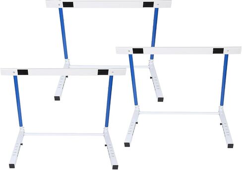 Height Adjustable Track and Field Hurdles - Sport Speed Training Equipment for All Ages, Ideal for Obstacle Courses and Jumping Drills in Kuwait