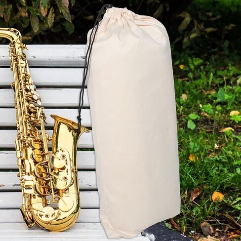 حقيبة تخزين واقية من VICASKY Alto Saxophone مع تصميم برباط للتخزين السريع، قماش عالمي ومواد بلاستيكية للسفر والعروض، حقيبة حمل أدوات الساكسفون in Kuwait