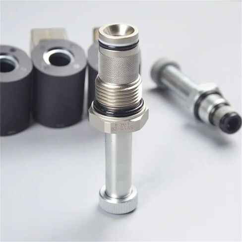 Plug-in two position way normally closed Hydraulic electromagnetic valve DHF12-220 SV12-20 LSV12-2NCP(Onecolor) in Kuwait