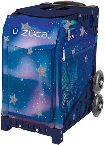 ZUCA Aurora Sport Insert Bag and Navy Frame with Flashing Wheels in Kuwait