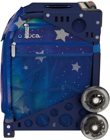 ZUCA Aurora Sport Insert Bag and Navy Frame with Flashing Wheels in Kuwait