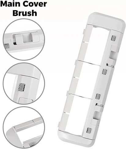 Compatible for Xiaomi B101CN X10+，Robot Vacuum Main Brush Cover,Compatible for Dreame S10 S20 W10S L10s/L20/L30/L40 Ultra/X20/X30/X40 Ultra/D10s pro in Kuwait
