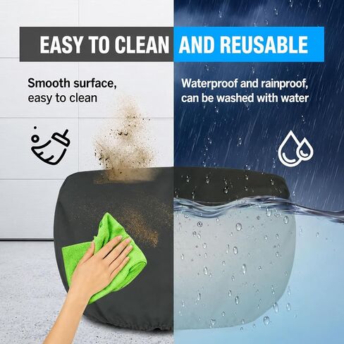 Pool Robot Cleaner Cover for Aquabot Turbo Remote 2007-2014, Heavy Duty Pool Vacuum Cover with Drawstring Closure, Tear & Fade Resistant Outdoor Protection in Kuwait