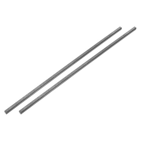 uxcell 2Pcs Square Steel Bar Stock, 1/4"x1/4"x12"(6mmx6mmx305mm) A36 Square Steel Rod Bars Precision Key Stock for Keyways Structural Support Industrial Machinery DIY Craft in Kuwait