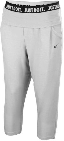 Nike Big Girls' Dri-Fit (7-16) Obsessed Training Capris-Wolf Grey-Small in Kuwait