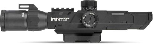 Monstrum Archangel X2 2-12x First Focal Plane FFP MPVO Scope | HD Glass, Piggyback Mount, Integrated Base in Kuwait