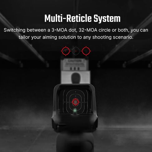 OSIGHT C 3 MOA Dot و32 MOA Circle شبكاني لبصمة 407c/507c المجمعة مع OSIGHT XE AMRS 2/6 MOA Dot و32 MOA Circle in Kuwait