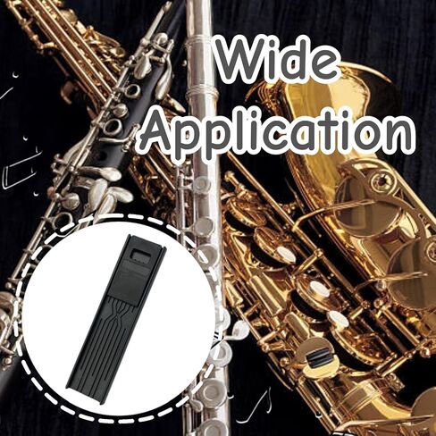 4 PCS Clarinet Reed Case Dual Side Plastic Saxophone Reed Holder Storage Box for Practice Performance Concert Travel Musicians in Kuwait