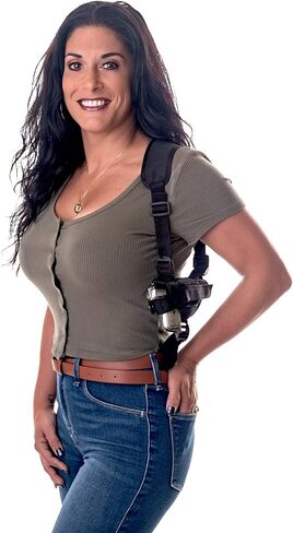 حافظة مسدس للكتف/الورك/مخفية متوافقة مع MOSSBERG MC2c 3.9 بوصة BRL، بناء مريح وآمن، ملحقات حمل مخفية، كتف، ورك، مخفي in Kuwait