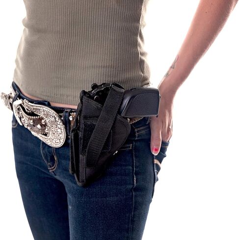 حافظة مسدس للكتف/الورك/مخفية متوافقة مع MOSSBERG MC2c 3.9 بوصة BRL، بناء مريح وآمن، ملحقات حمل مخفية، كتف، ورك، مخفي in Kuwait